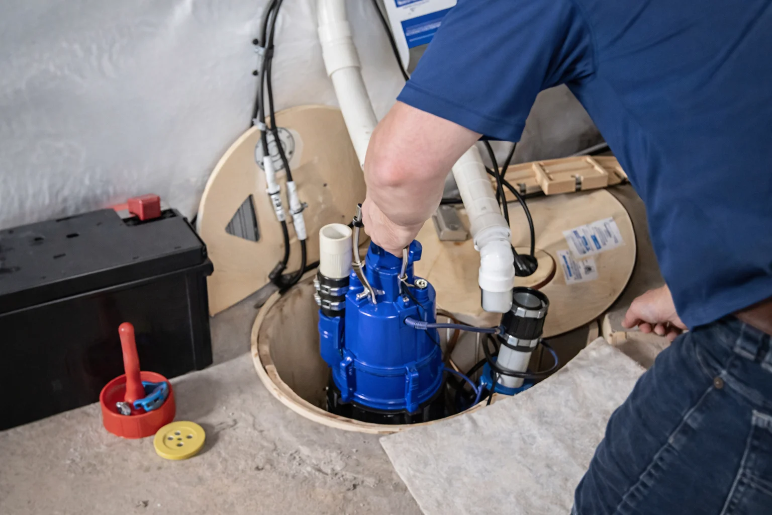 Sump pump service in Fort Erie
